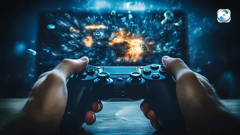 PS4 Corrupted Data: Understanding, Fixing & Expert Recovery (DataCare Labs Nashik) A close-up of a PlayStation 4 console displaying a "Corrupted Data" error message on screen.