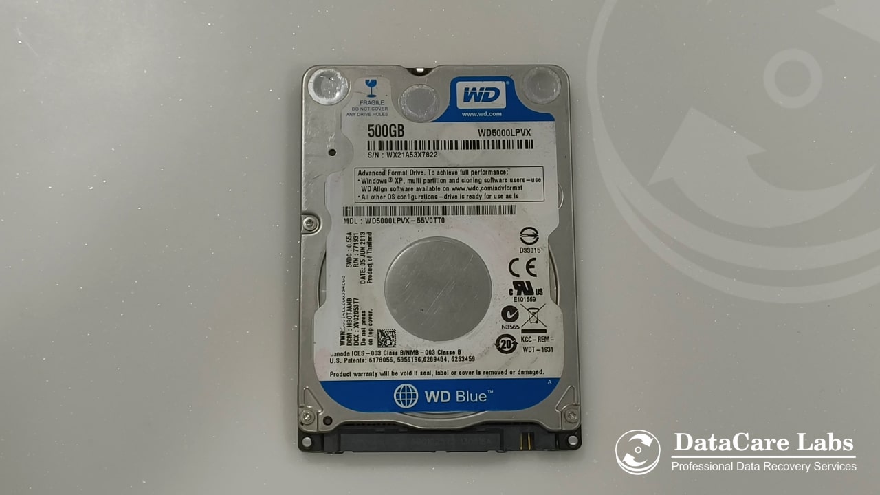 Dell Laptop- WD Hard Disk Data Recovery Hyderabad