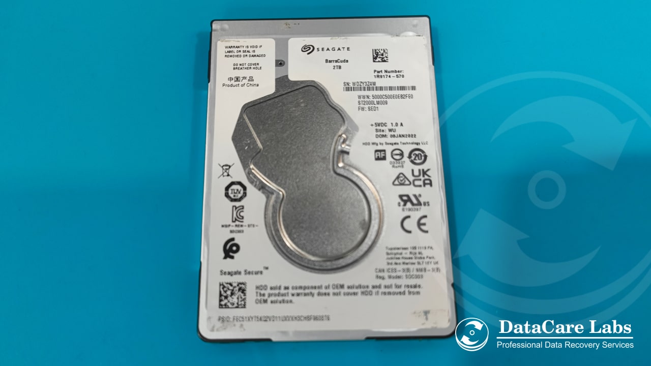 Seagate Barracuda Hard Disk Data Recovery Nagpur