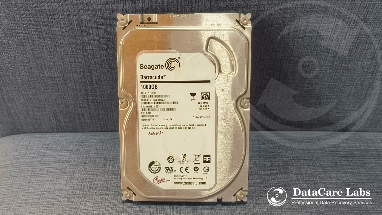 Seagate Barracuda SATA Hard Drive Data Recovery Kolhapur