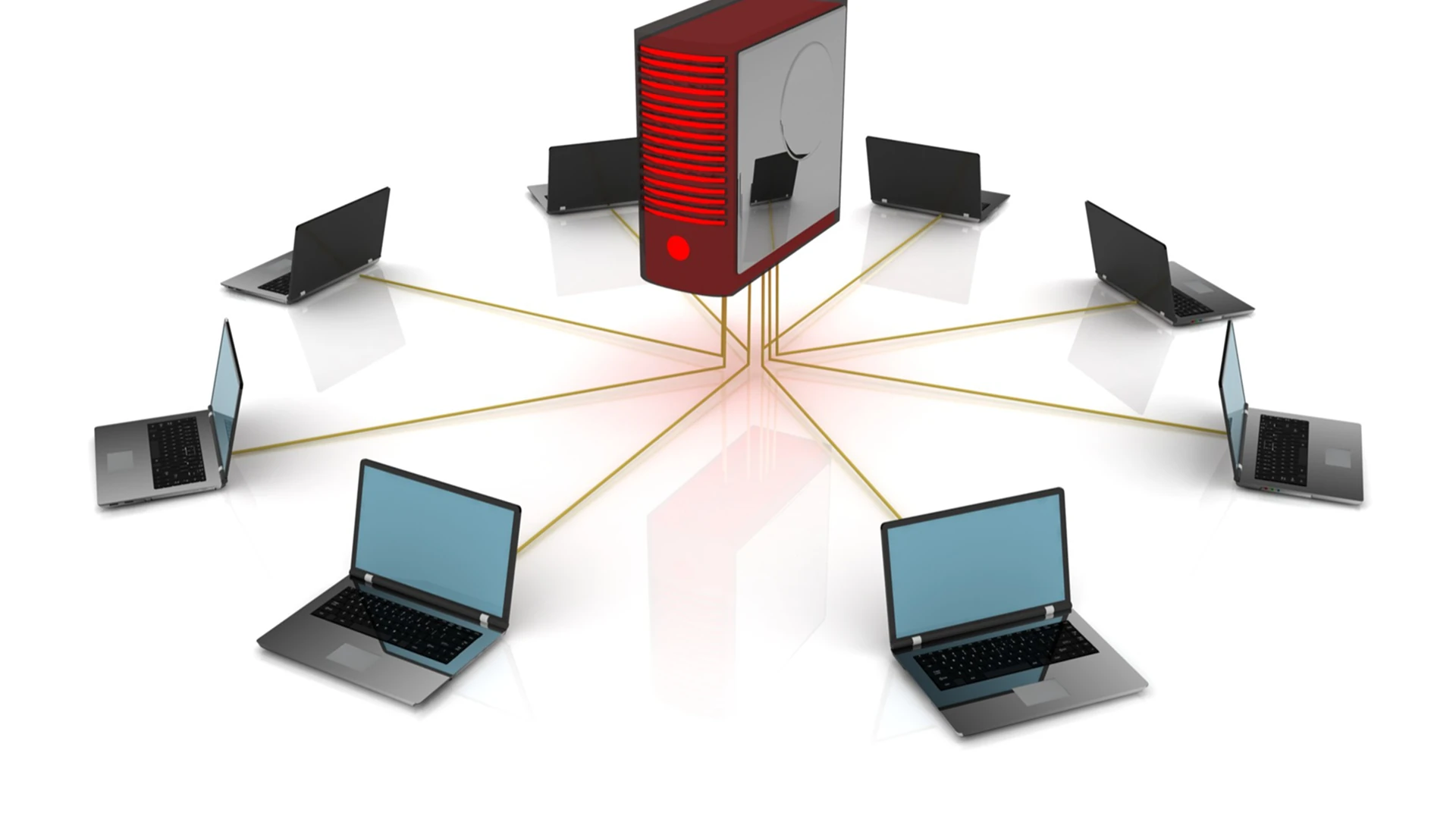 An abstract graphic of a corrupted RAID array, with multiple hard drives shown linked by a central network that is fragmented and broken, symbolizing a server-level data loss event in Melbourne, Australia.
