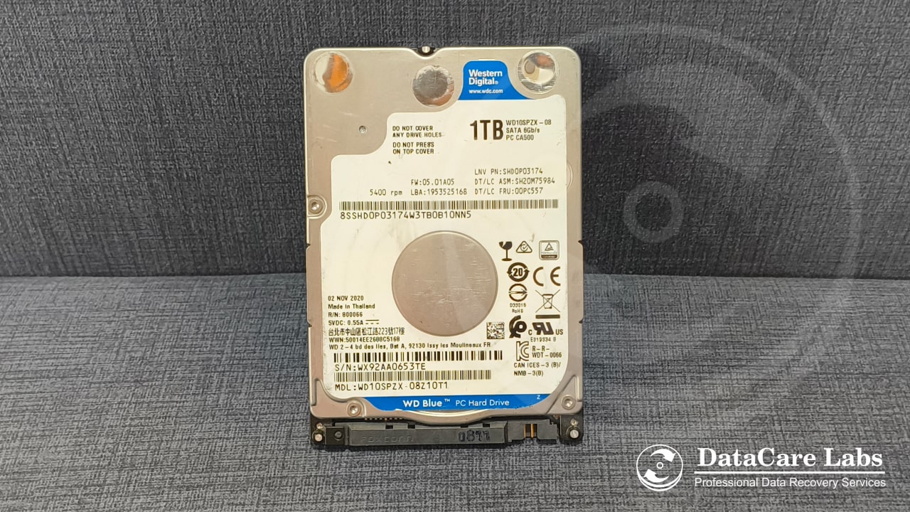 WD Blue Hard Disk Data Recovery Nagpur