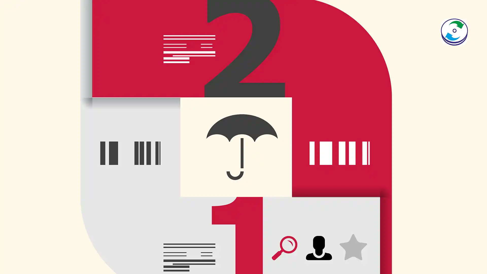 A simple, clear graphic illustrating the 3-2-1 backup rule (3 boxes, 2 colors, 1 with a cloud icon) but with a large, red "X" drawn over it, symbolizing a failed implementation.