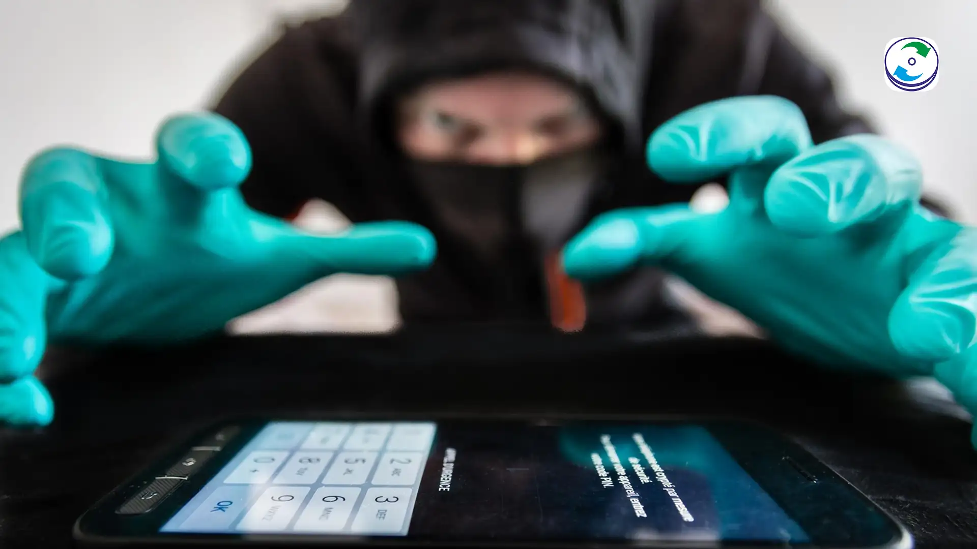 A server hard drive being sealed into an evidence bag with a tamper-proof label and a forensic professional wearing gloves, symbolizing the Chain of Custody.