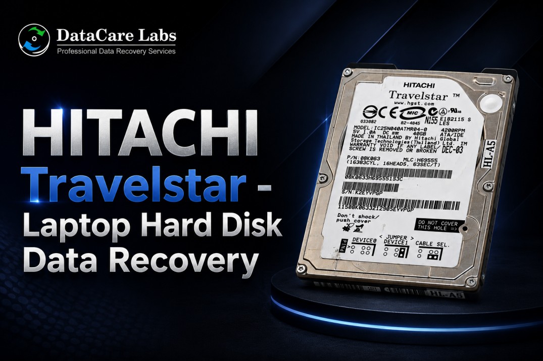 HITACHI Travelstar Laptop Hard Disk Data Recovery HITACHI Travelstar – Laptop Hard Disk Data Recovery
